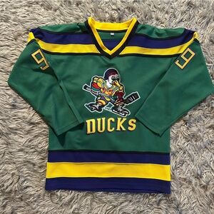 Youth Mighty Ducks Hockey Jersey.